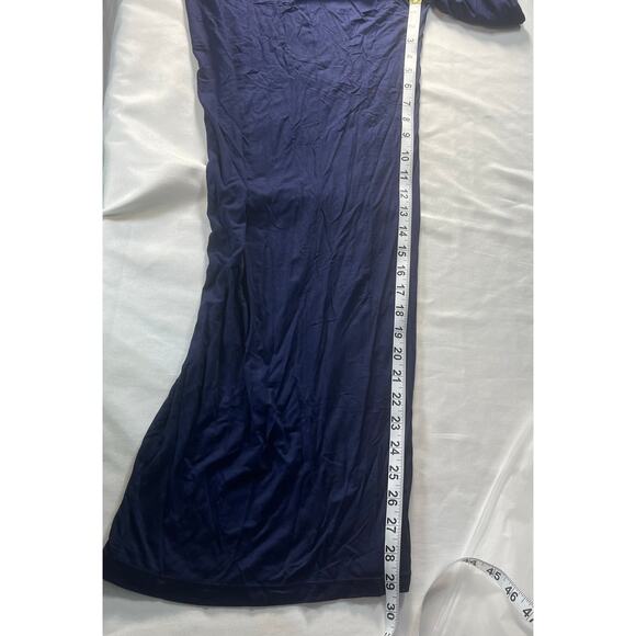 Ododos 30 Inch Wide Leg Lounge Pants -NWT in Navy size Large - Picture 2 of 8